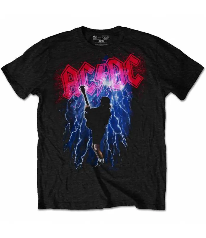 ACDC Thunderstruck Camiseta chico Oficial Tee men Rock Off GDAACDCTS04MB