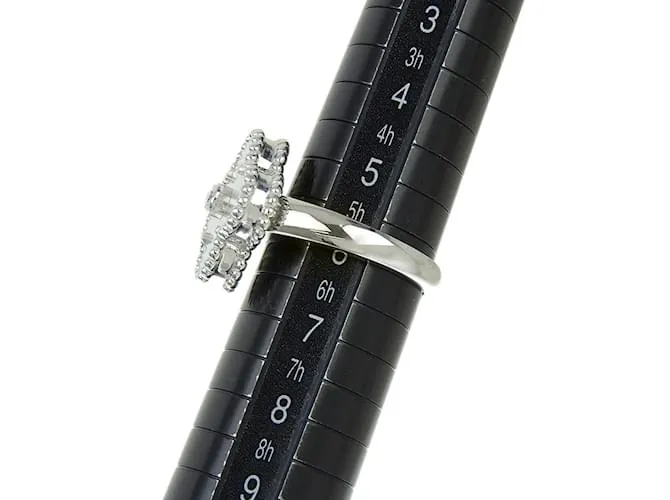 Anillo Alhambra Van Cleef & Arpels en oro blanco de 18K 