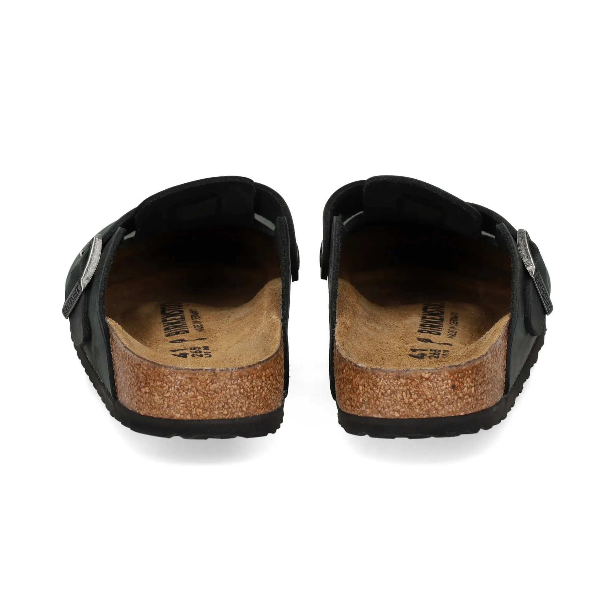 BIRKENSTOCK Zuecos de hombre NEGRO