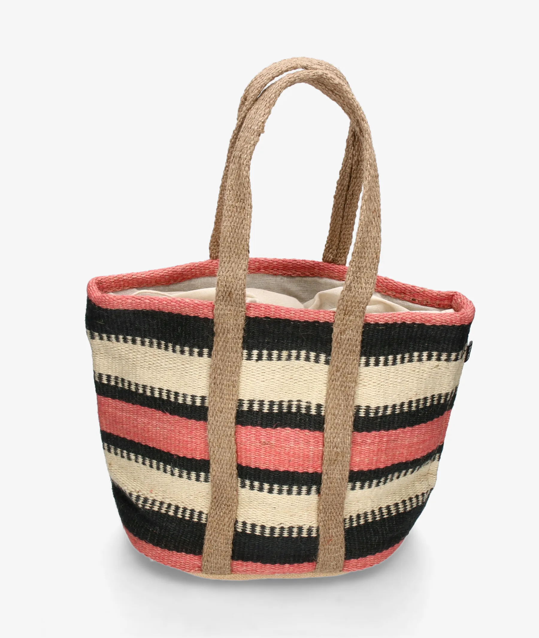 Bolso de rafia Kbas 3762405 en multicolor  Medidas 44 x 30 x19 ctms