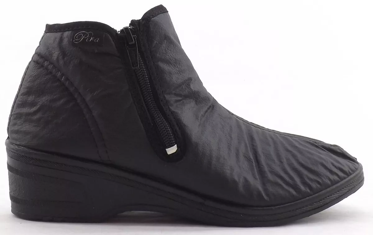Botas Botinetas Mujer Pira Comodas Taco Bajo Promo 712