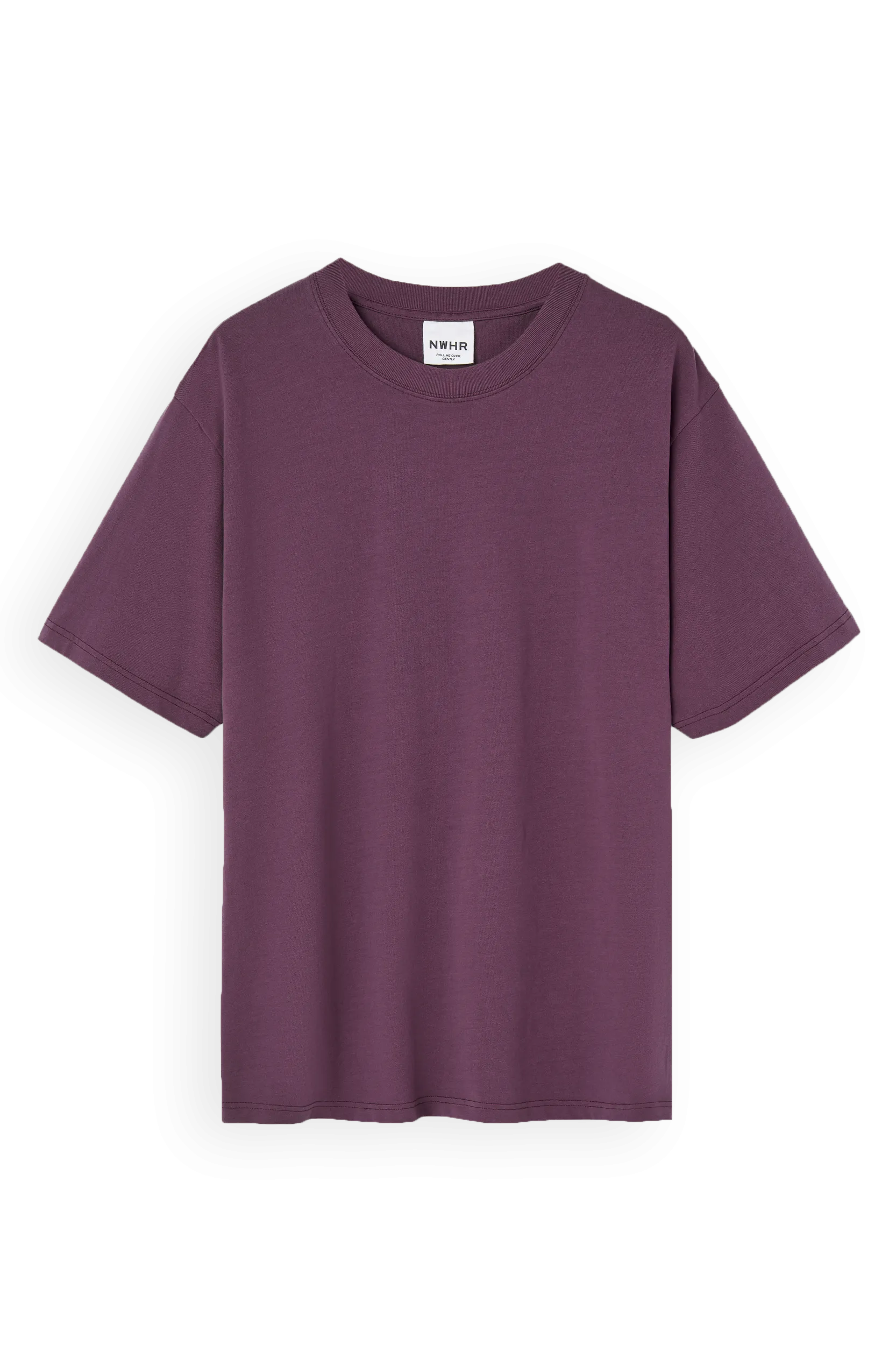 Camiseta burgundy stock