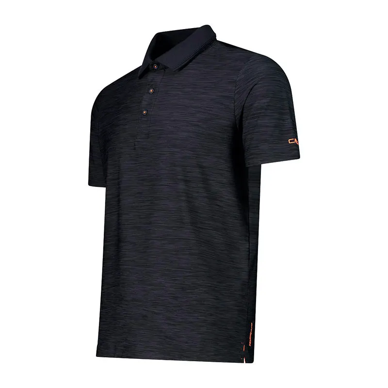 Camiseta campagnolo Melange Stretch Jersey Poloshirt