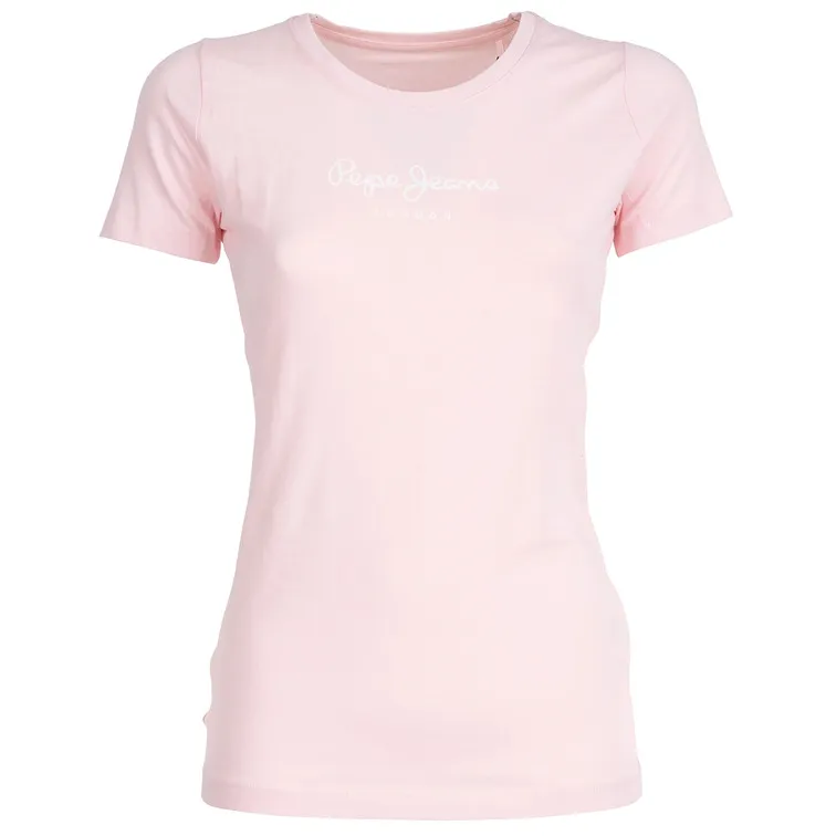 CAMISETA FIT SLIM LOGO ESTAMPADO MUJER PEPE JEANS