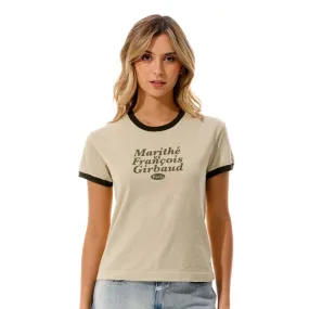 Camiseta Manga Corta Para Mujer Le-Marithé Girbaud