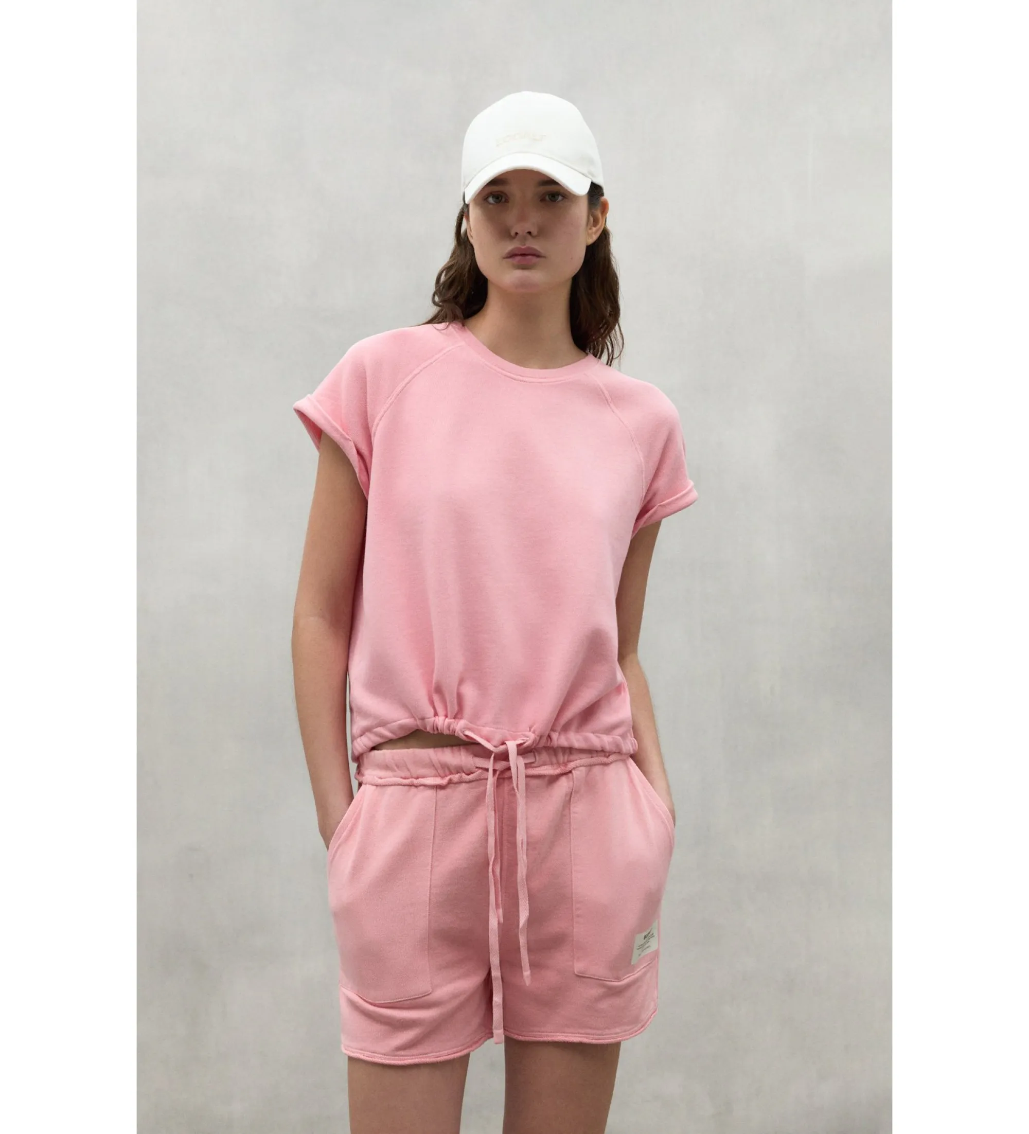 Camiseta Reine rosa