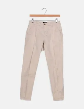 Dockers Pantalón chino beige slim