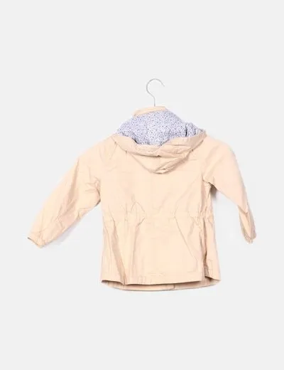 H&M Parka beige básica