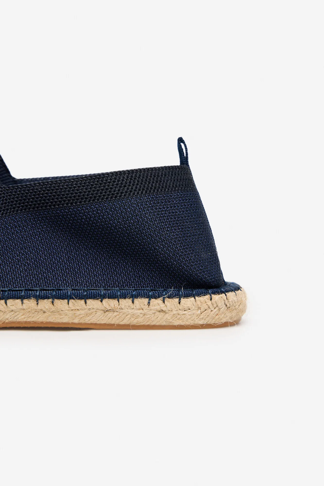 Jersey-knit fabric espadrille