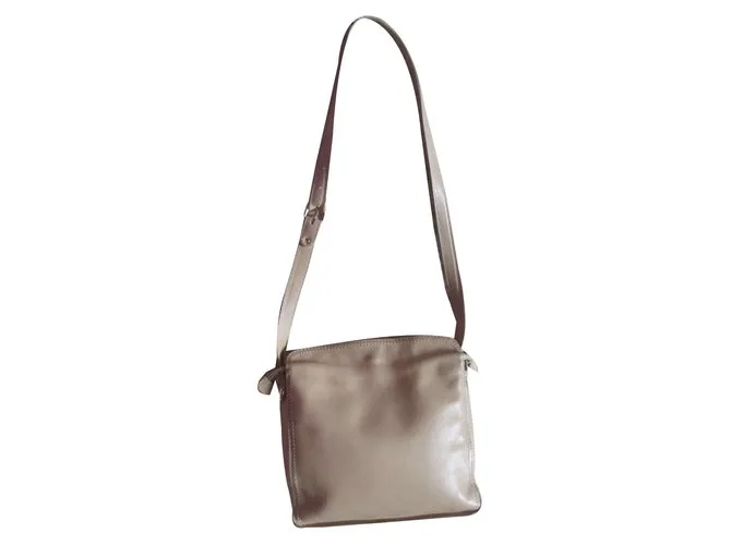 Lancel Bolsos de mano Beige 