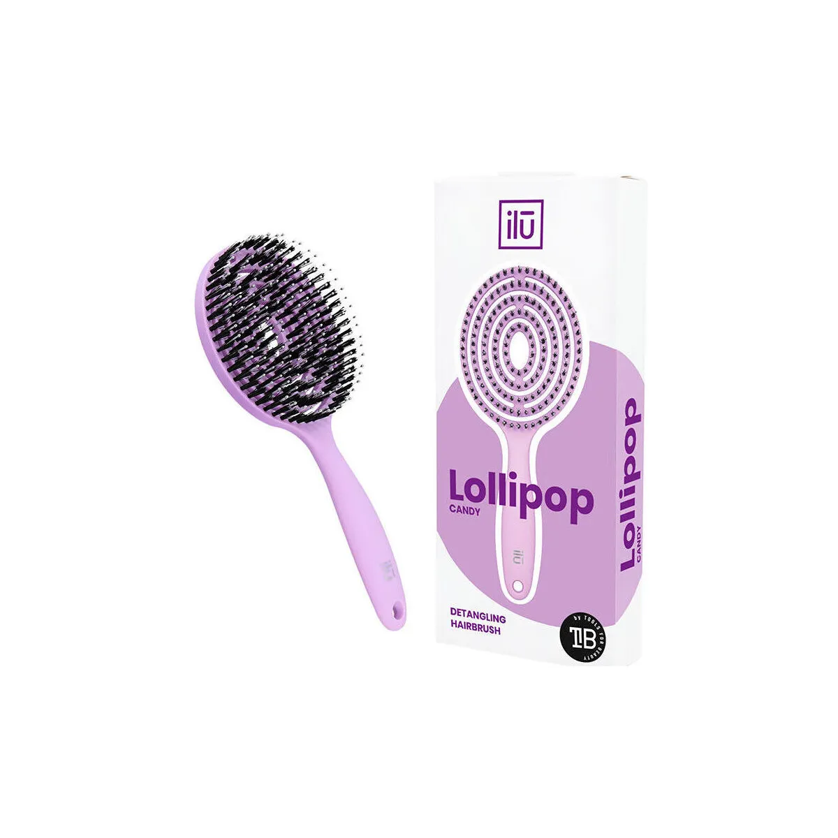 Lollipop Cepillo purple
