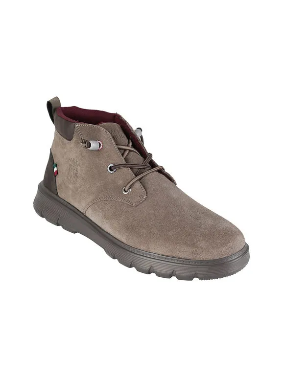 Marina Militare Botines hombre piel serraje