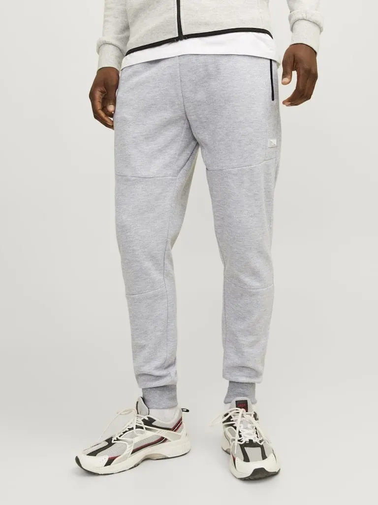 Pantalón de chándal con cremallera gris-WILL AIR