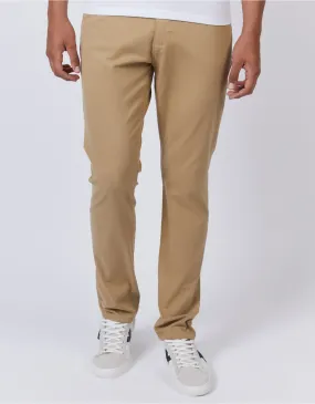 Pantalón regular fit beige