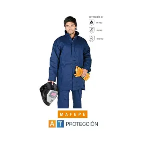 Parka retardante e ignífuga PARPAZM.