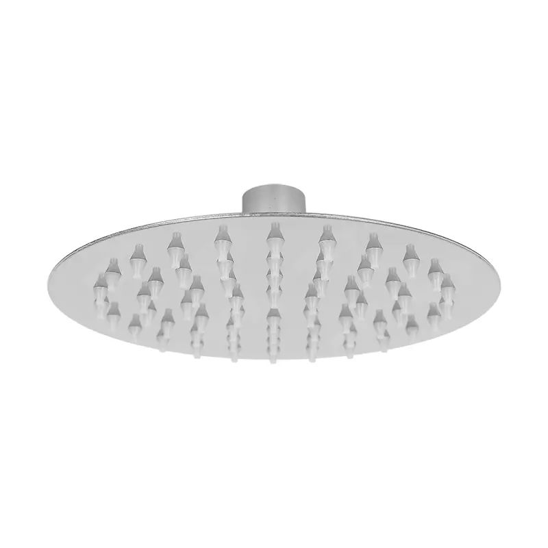 Regadera Redonda Antisarro Plomacy RRAI 6 Pulg Acero Inox