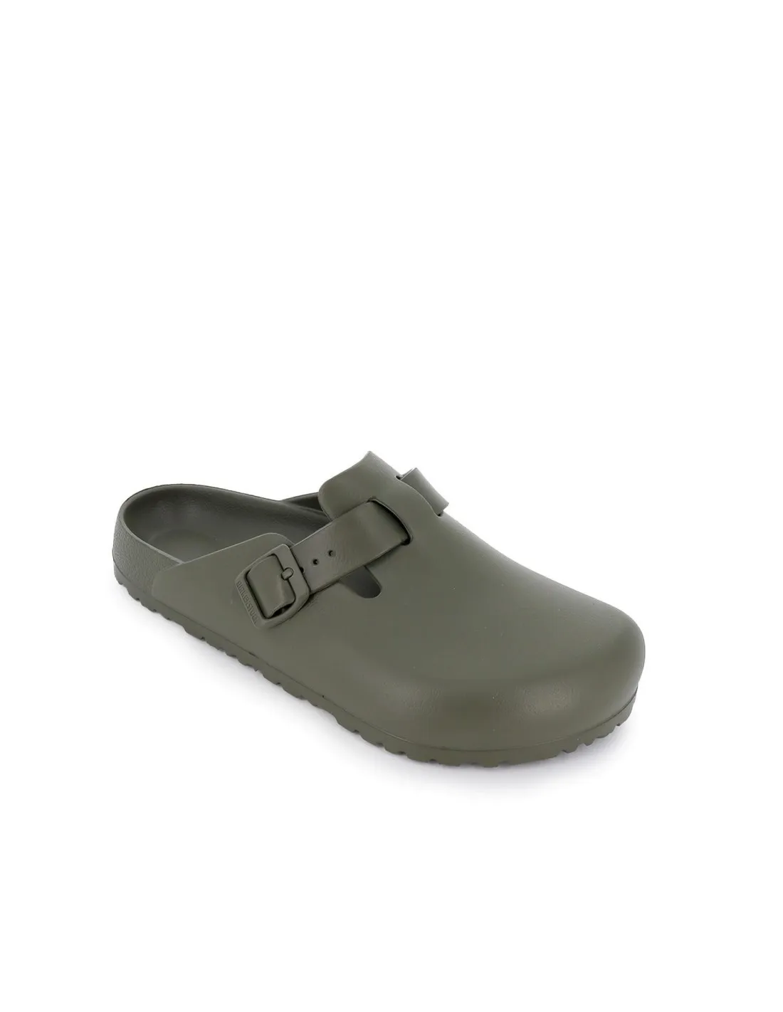 Sandalia cerrada hebilla y suela EVA hombre verde Birkenstock