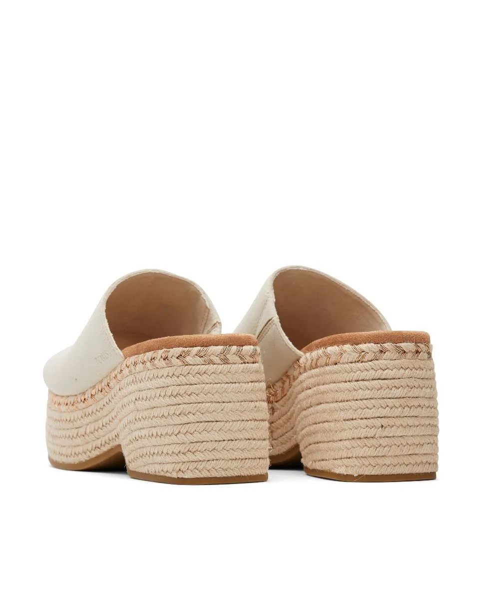 Sandalias de mujer Laila Mule niebla