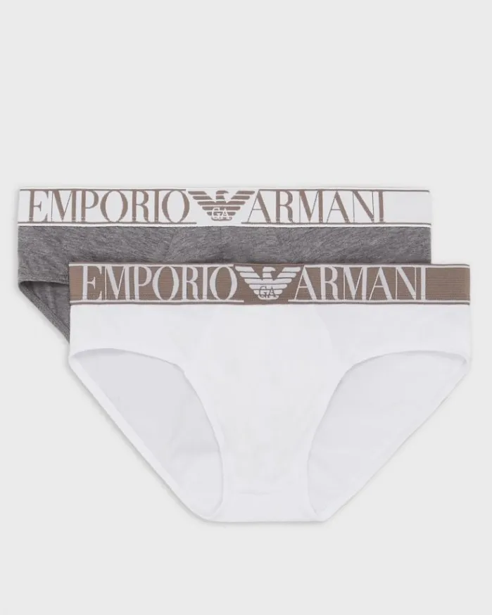 Slip 111733-2F720-61410 Pack 2 Emporio Armani