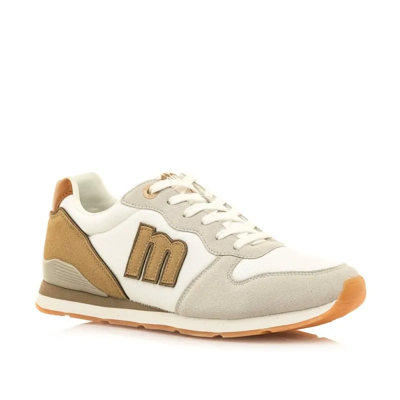 Sneakers Mustang 84467 Hombre Blanco-beig