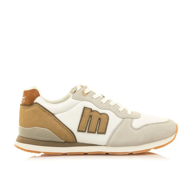 Sneakers Mustang 84467 Hombre Blanco-beig