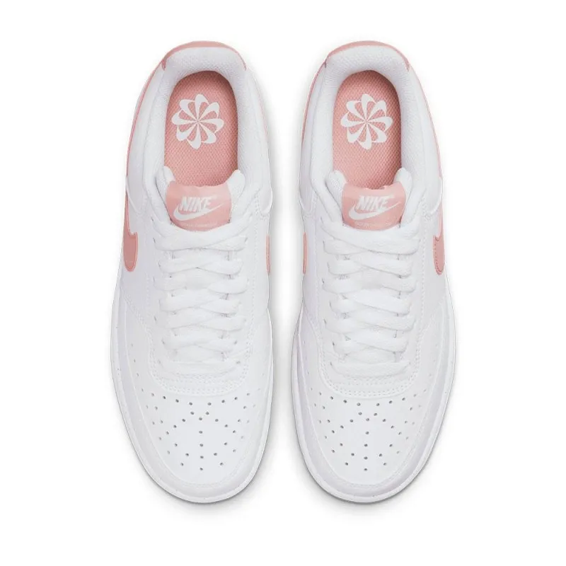 Sneakers Nike Dh3158 Court Mujer Blanco-rosa