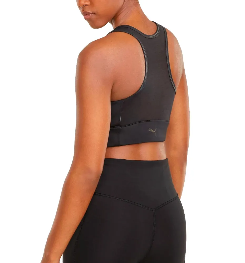 Sujetador Deportivo Fitness _Mujer_PUMA Moto Bra Top