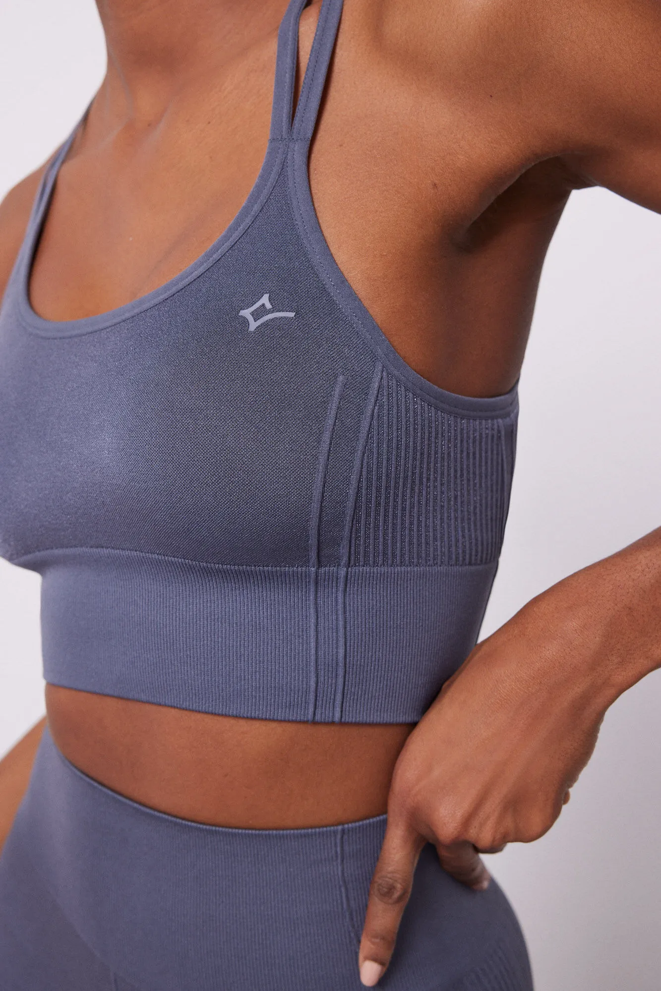 Sujetador deportivo gris Seamless Comfort