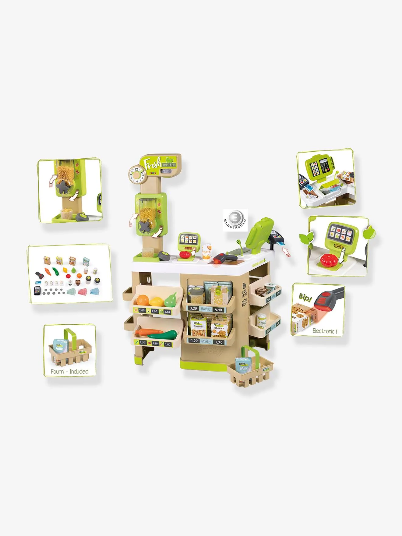 Supermercado Fresh Market - SMOBY