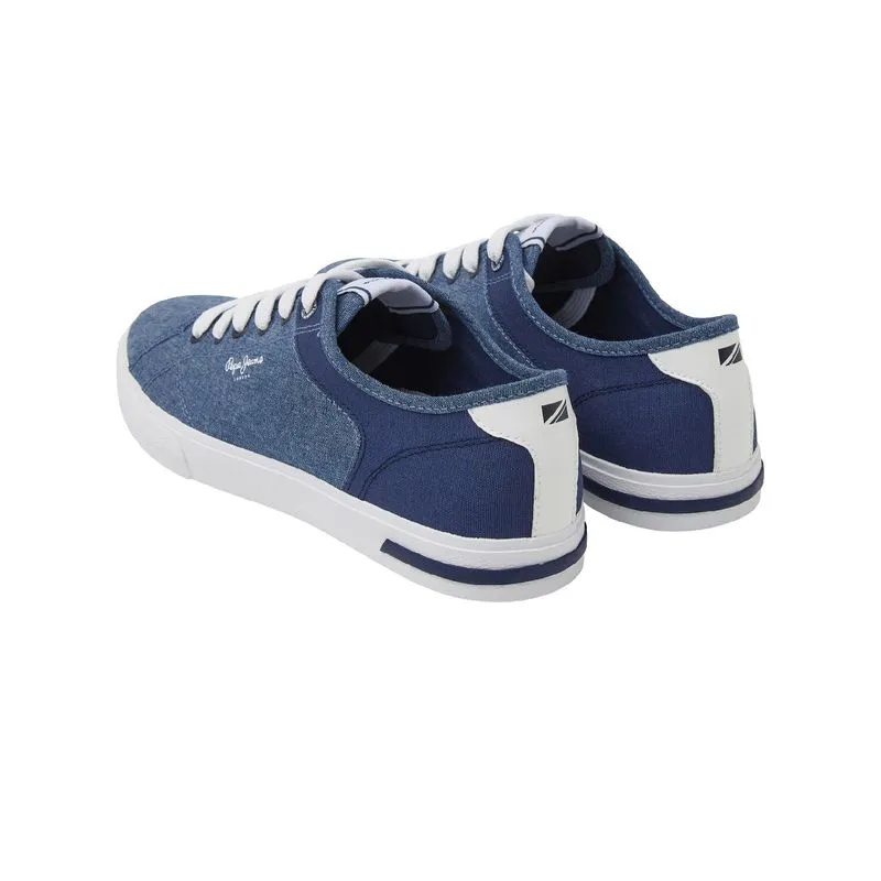 Tenis Pepe Jeans Hombre Kenton Road M Chambray Azul