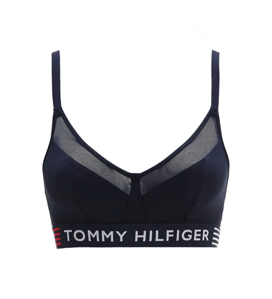 TOMMY HILFIGER SUJETADOR TRIANGULAR STRETCH MARINO