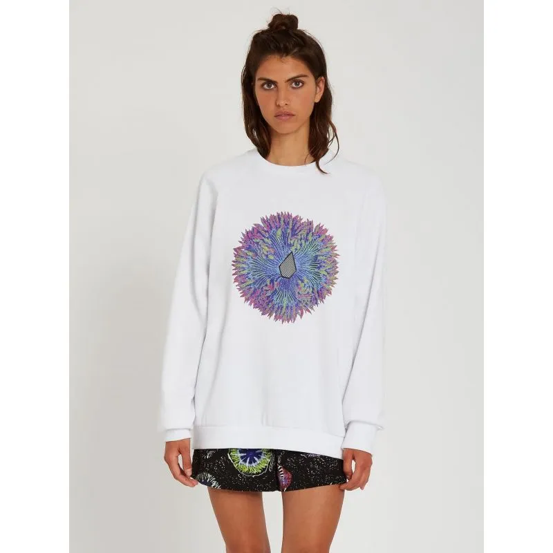 VOLCOM Jersey Coral Morph (Blanco) Mujer