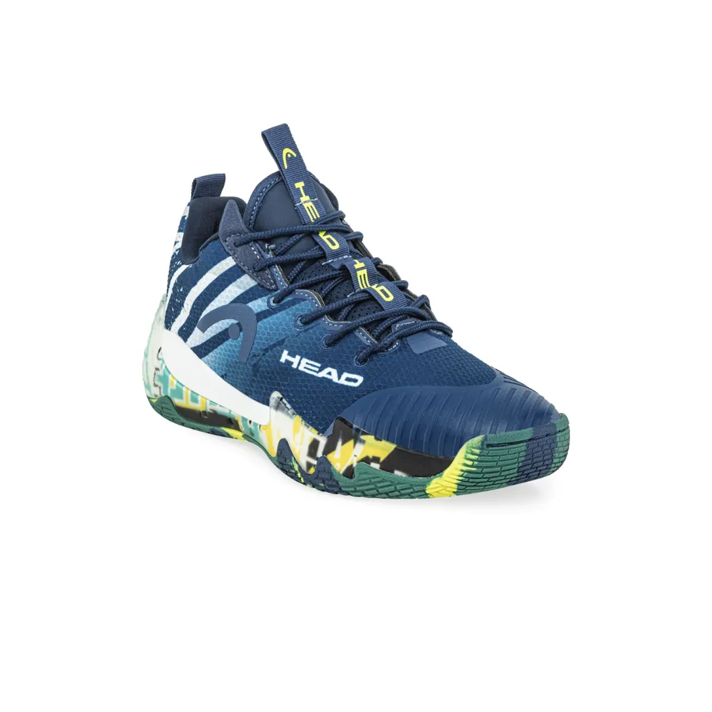 Zapatillas Head Basquet Adultos Az/ama Indoor +MEDIAS GRATIS!